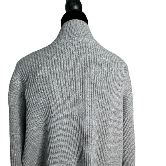 NWT Brunello Cucinelli Cashmere Sparkle Long Cardigan XS - Picture 5 of 11
